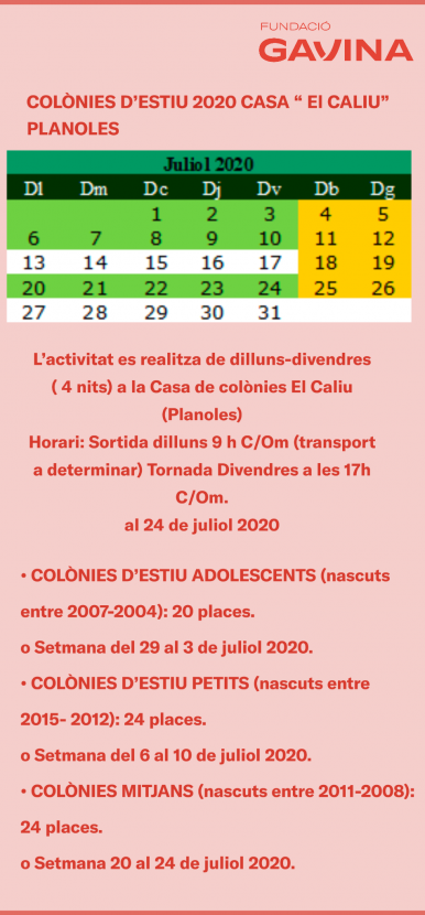 En marcha las inscripciones para las actividades de verano