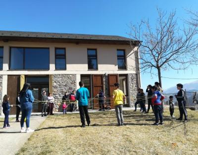 Les famílies fan un respir a la casa de colònies El Caliu