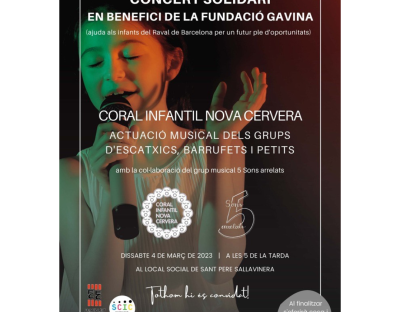 Concert Solidari Sant Pere Sallavinera 2023